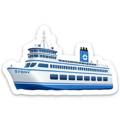 sydney ferry sticker