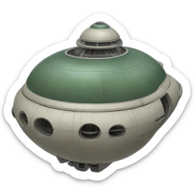 Naboo starship sticker