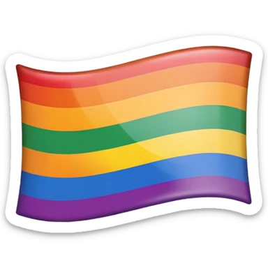 gay man flag sticker