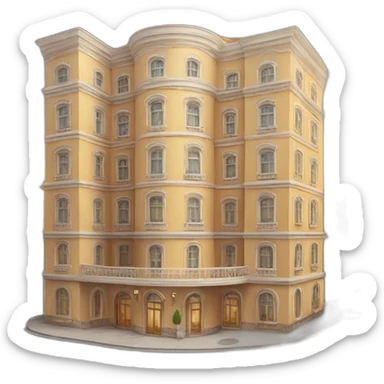 Hotel in odessa sticker