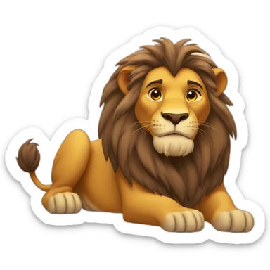 Lion king sticker