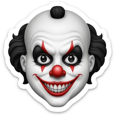 Art the clown Terrifier sticker