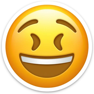 Emoticone Thristy sticker