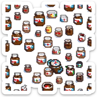 nutella jar sticker