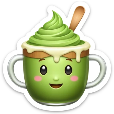 Matcha emoji sticker
