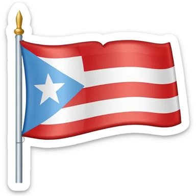 🇵🇷 to light blue where the star is located sticker