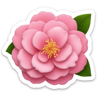camellia sticker
