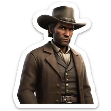 Dutch from Red Dead Redemption 2 sticker