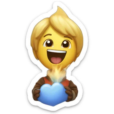 HAPPY-hearth sticker