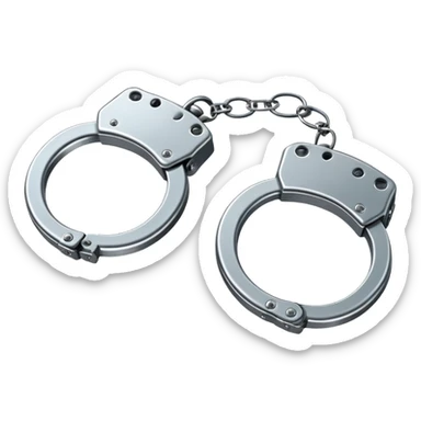 handcuffed sticker