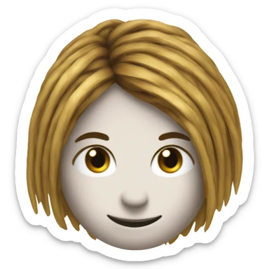 Goals list wih hair on it sticker