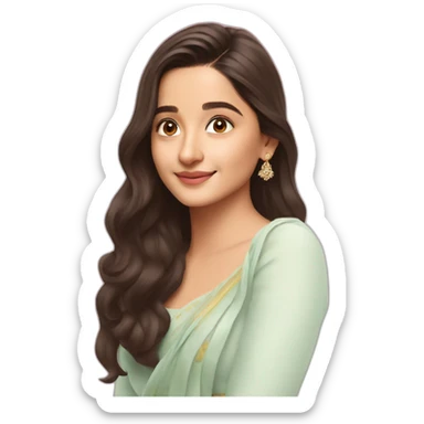 Alia bhatt sticker