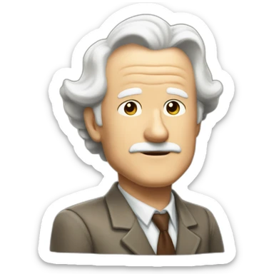 hershel layton in his style sticker