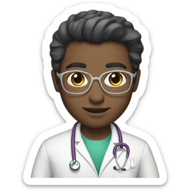 Doctor from KSA has a White skin sticker