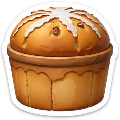 classic panettone sticker