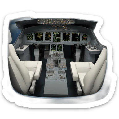 full flight simulator sticker