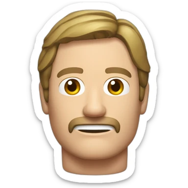 Roddy Piper WWF full body sticker