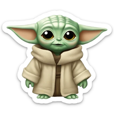 Baby Yoda sticker
