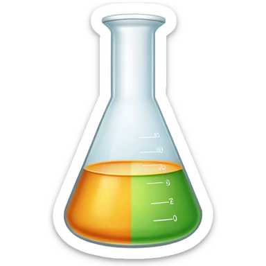 a beker chemistry sticker