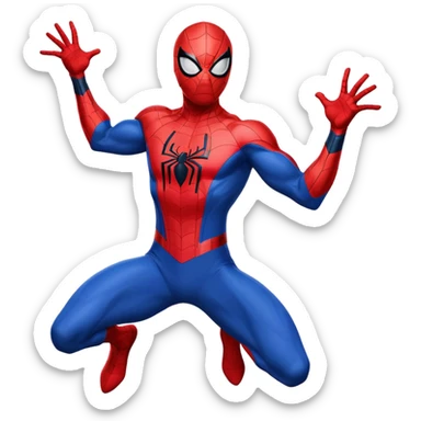 Spider-Man superhero sticker
