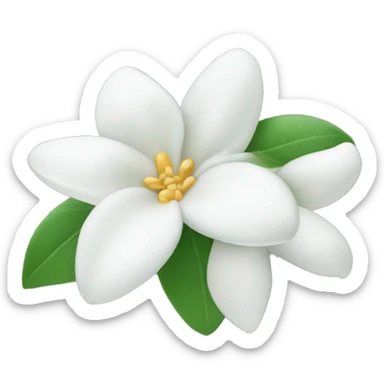 jasmine flower sticker