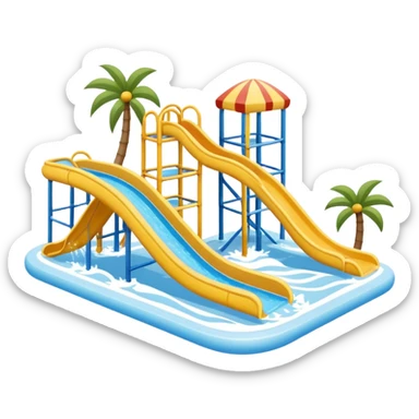 Water park  sticker