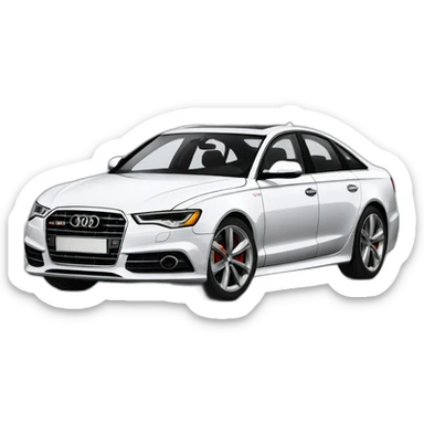 Audi S6 sticker