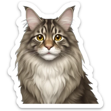 Maine coon sticker