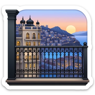 Balcony sticker