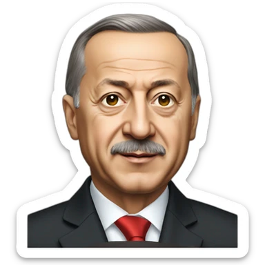 Recep Tayyip Erdogan sticker