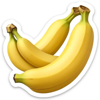 banane dans moule sans coquille sticker
