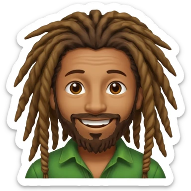 Shaggy Reggae Singer sticker