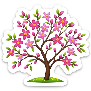 Springtime sticker
