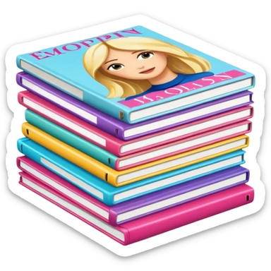 fashion magazines sticker