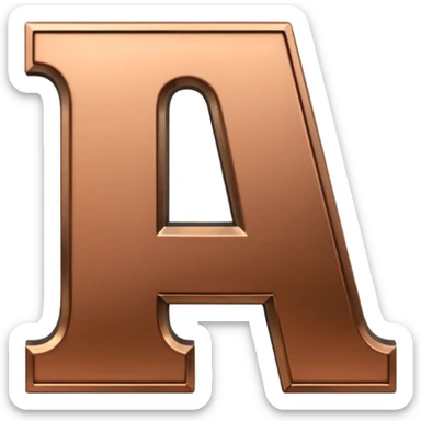 i want two letters AI, it should be clearly visible i am tagging this AInot satisfied , i want A and I sticker