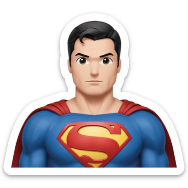 A comic book depicting the Superman Wars sticker