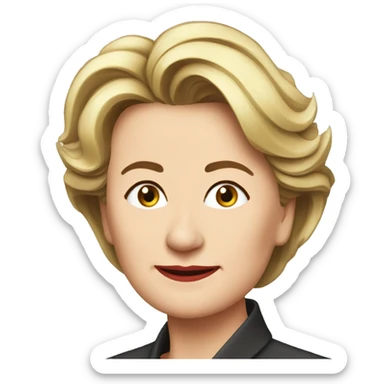 Ursula Von Der Leyen sticker