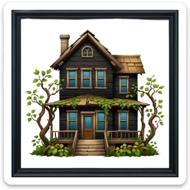 Abandoned House sticker