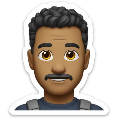 clon from Apple TV series foundation sticker