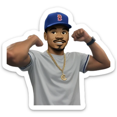 Chance the rapper sticker