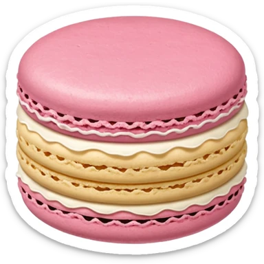Macaroon sticker