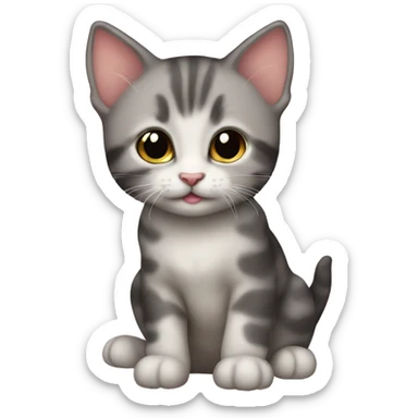 Kitten sticker