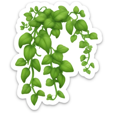 Hanging vines  sticker