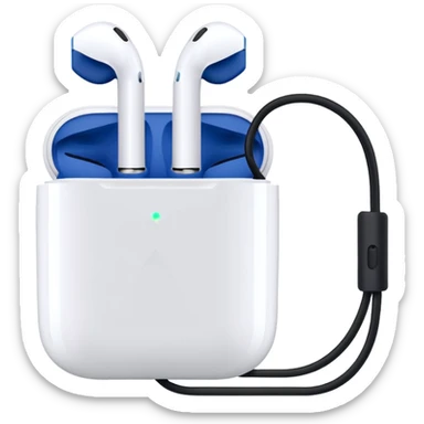 Airpods cable sticker