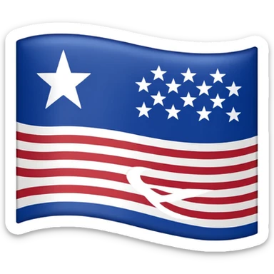 Flag of United Colonies sticker