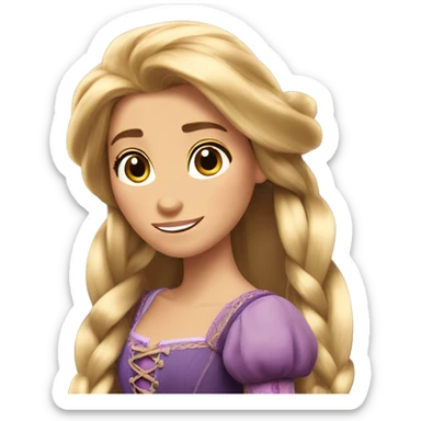 Rapunzel Tangled sticker