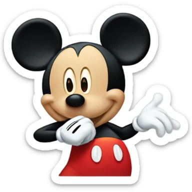 Mickey Mouse  sticker