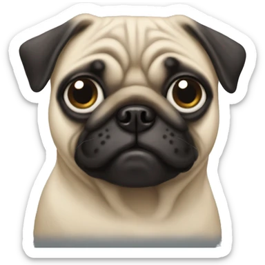 Pug  sticker