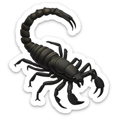 scorpion sticker