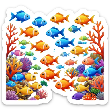 Fishes  Image sticker